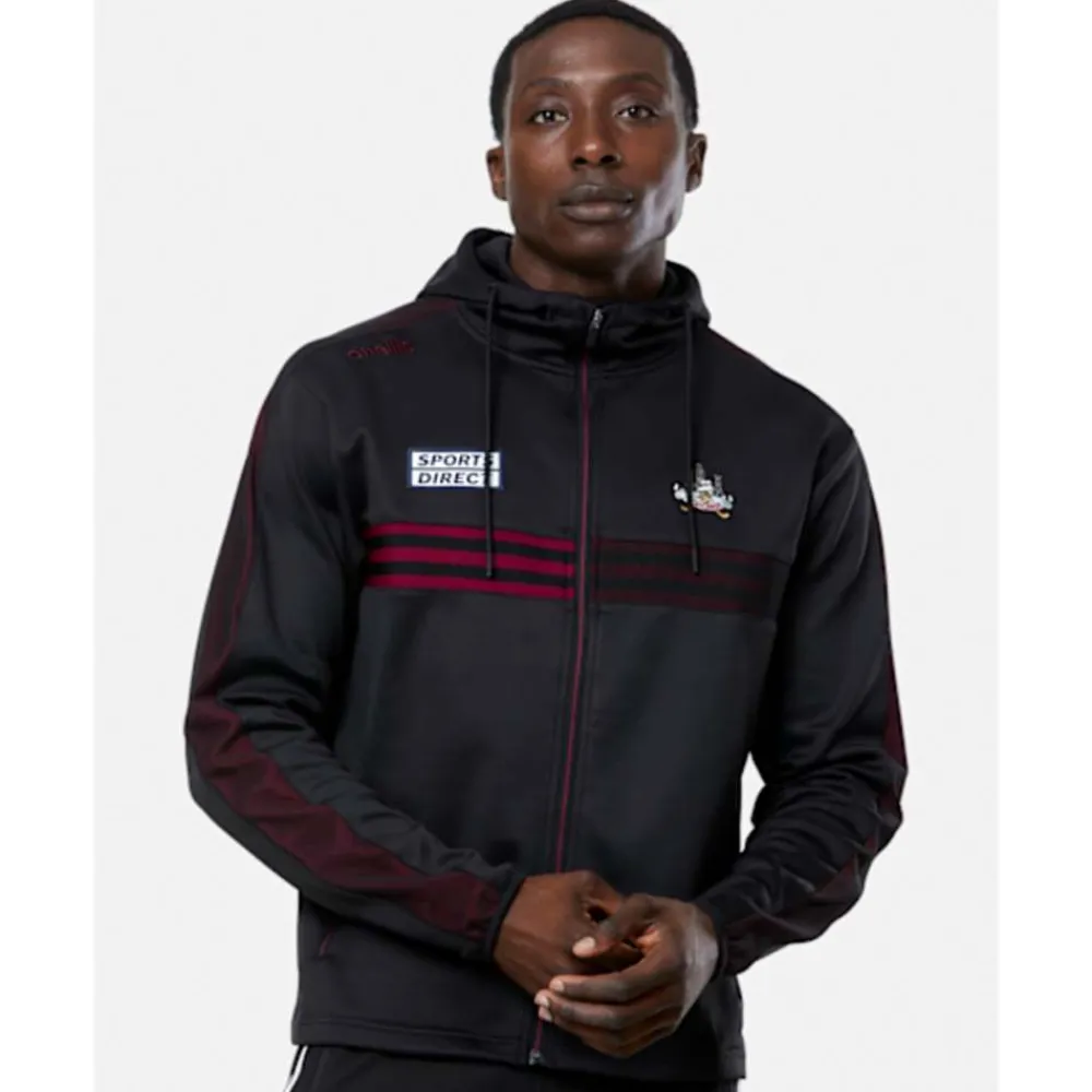 Outlet O'Neills Adult Cork Nepal Half Zip Hoody Black