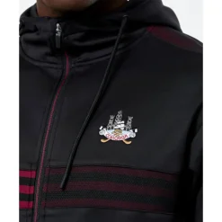 Outlet O'Neills Adult Cork Nepal Half Zip Hoody Black