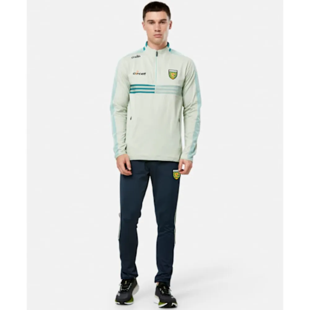 Clearance O'Neills Adult Donegal Nepal Half Zip Top Green