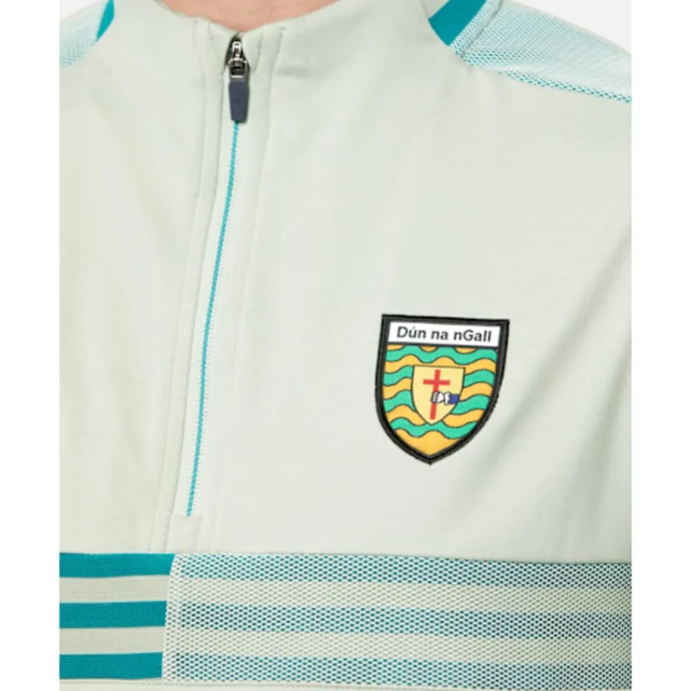 Clearance O'Neills Adult Donegal Nepal Half Zip Top Green