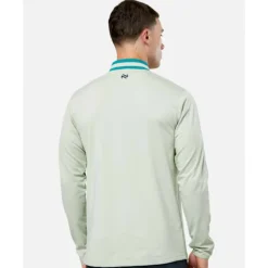 Clearance O'Neills Adult Donegal Nepal Half Zip Top Green