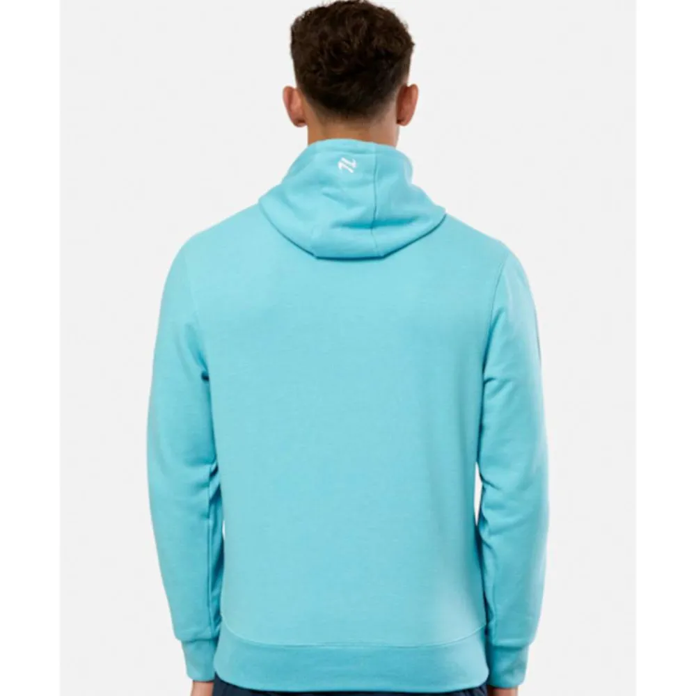 New O'Neills Adult Dublin Nepal Half Zip Fleece Hoody Blue