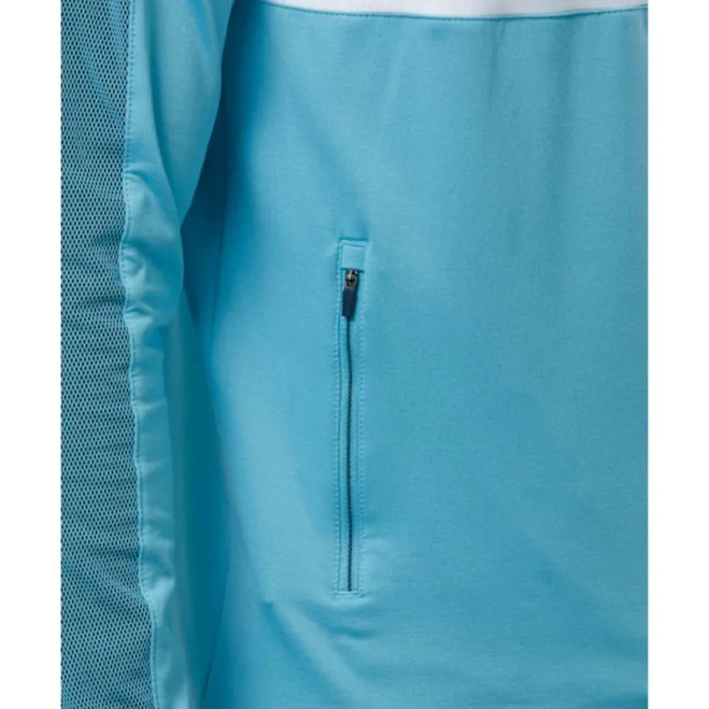 Clearance O'Neills Adult Dublin Nepal Half Zip Top Blue