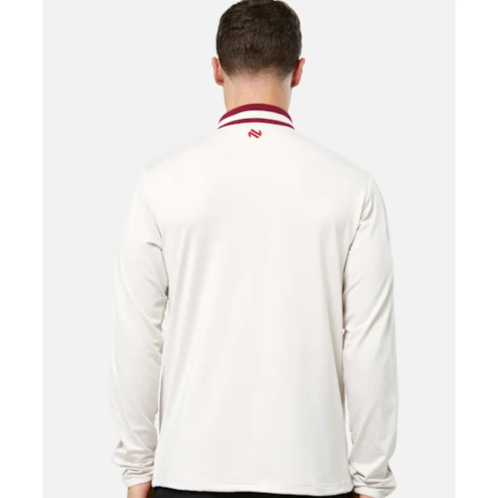 Discount O'Neills Adult Galway Nepal Half Zip Top White