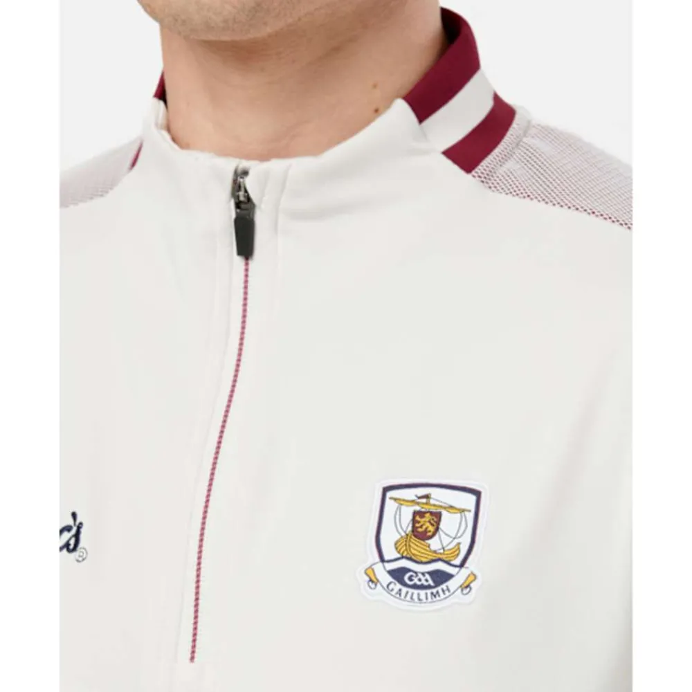 Discount O'Neills Adult Galway Nepal Half Zip Top White