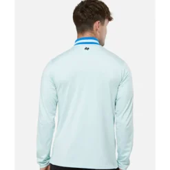 New O'Neills Adult Kildare Nepal Half Zip Top Blue