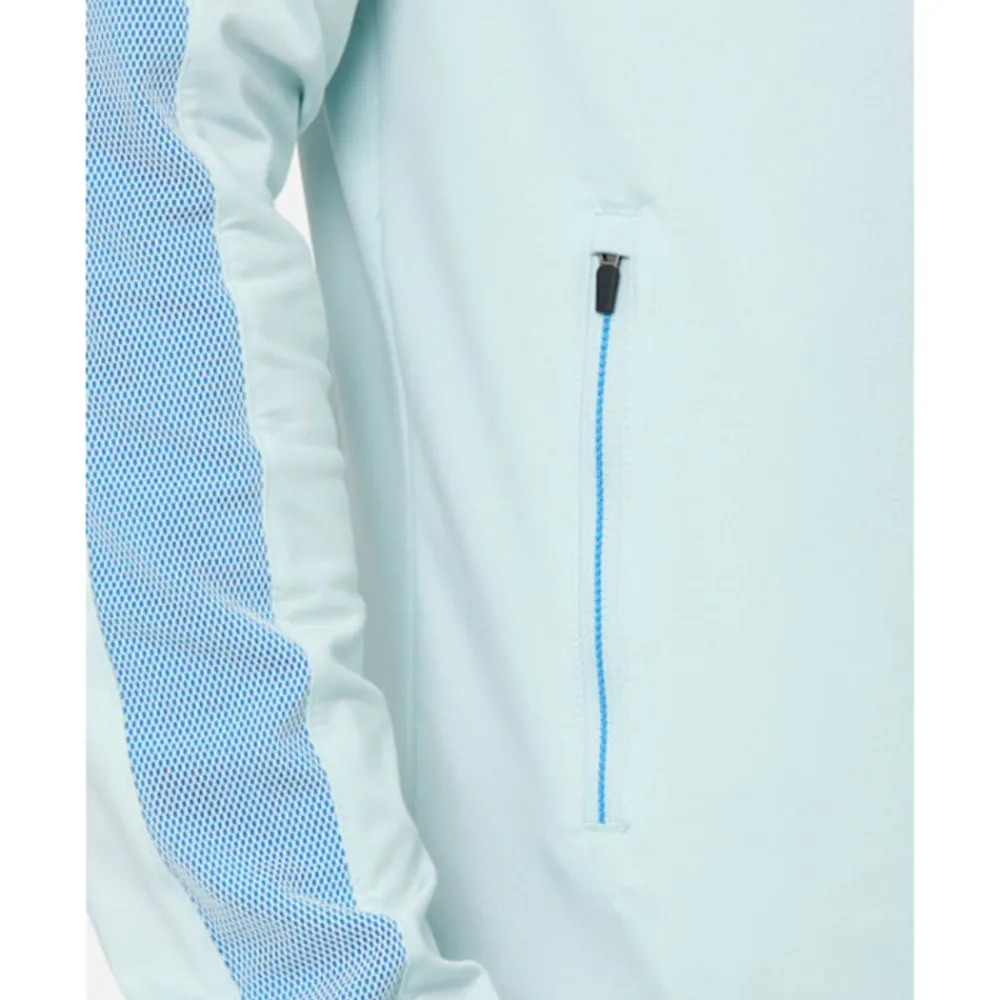 New O'Neills Adult Kildare Nepal Half Zip Top Blue