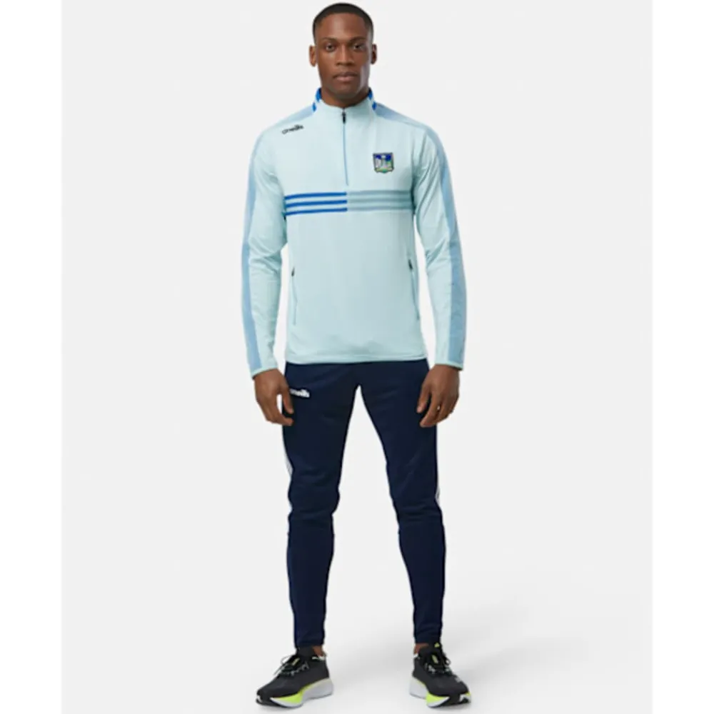 Clearance O'Neills Adult Limerick Nepal Half Zip Top Blue