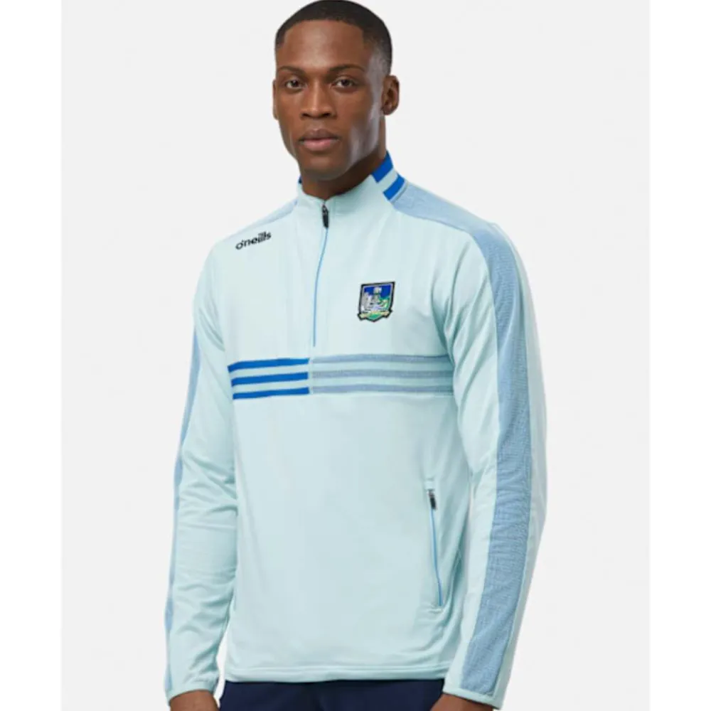 Clearance O'Neills Adult Limerick Nepal Half Zip Top Blue