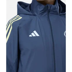 Best adidas Adult Munster Windbreaker Jacket Navy
