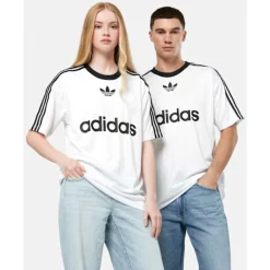Hot adidas Originals Adults Adicolor Poly T-shirt White
