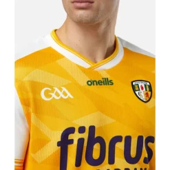Outlet O'Neills Adults Antrim 24/25 Home Jersey Yellow