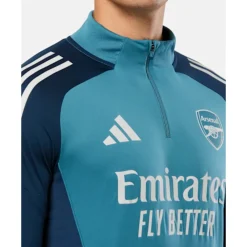 Discount adidas Adults Arsenal Training Half Zip Top Black