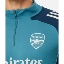 Discount adidas Adults Arsenal Training Half Zip Top Black