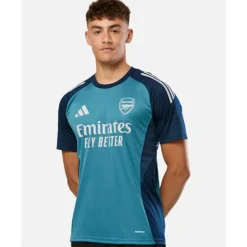 Clearance adidas Adults Arsenal Training T-Shirt Navy