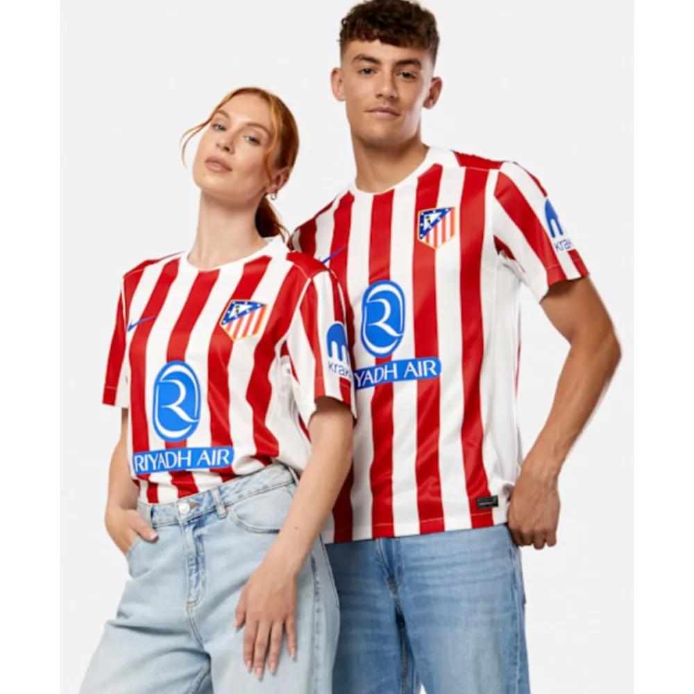Clearance Nike Adults Atletico Madrid Home Jersey Red