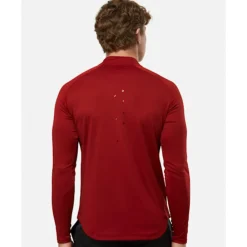 Discount Canterbury Adults British And Irish Lions Half Zip Top Red