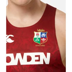 Outlet Canterbury Adults British And Irish Lions Singlet Red