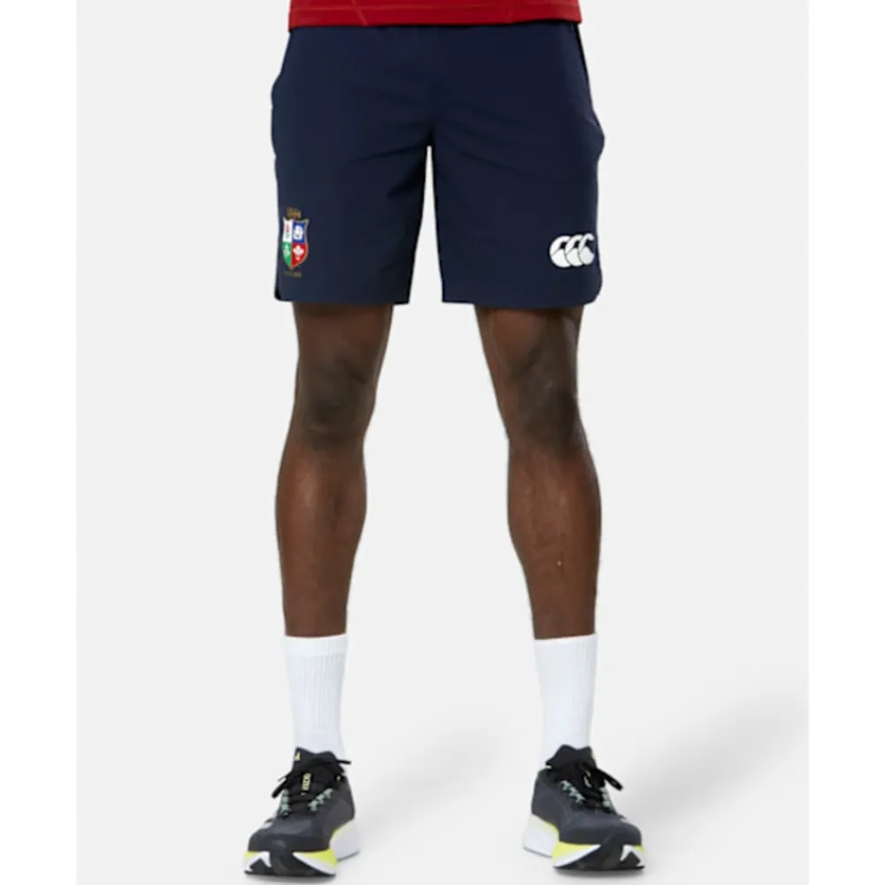 Discount Canterbury Adults British And Irish Lions Woven Short Navy