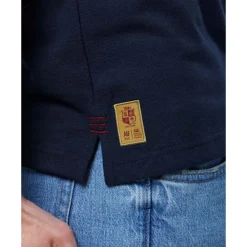 Discount Canterbury Adults British And Irish Lions Pique Polo Navy