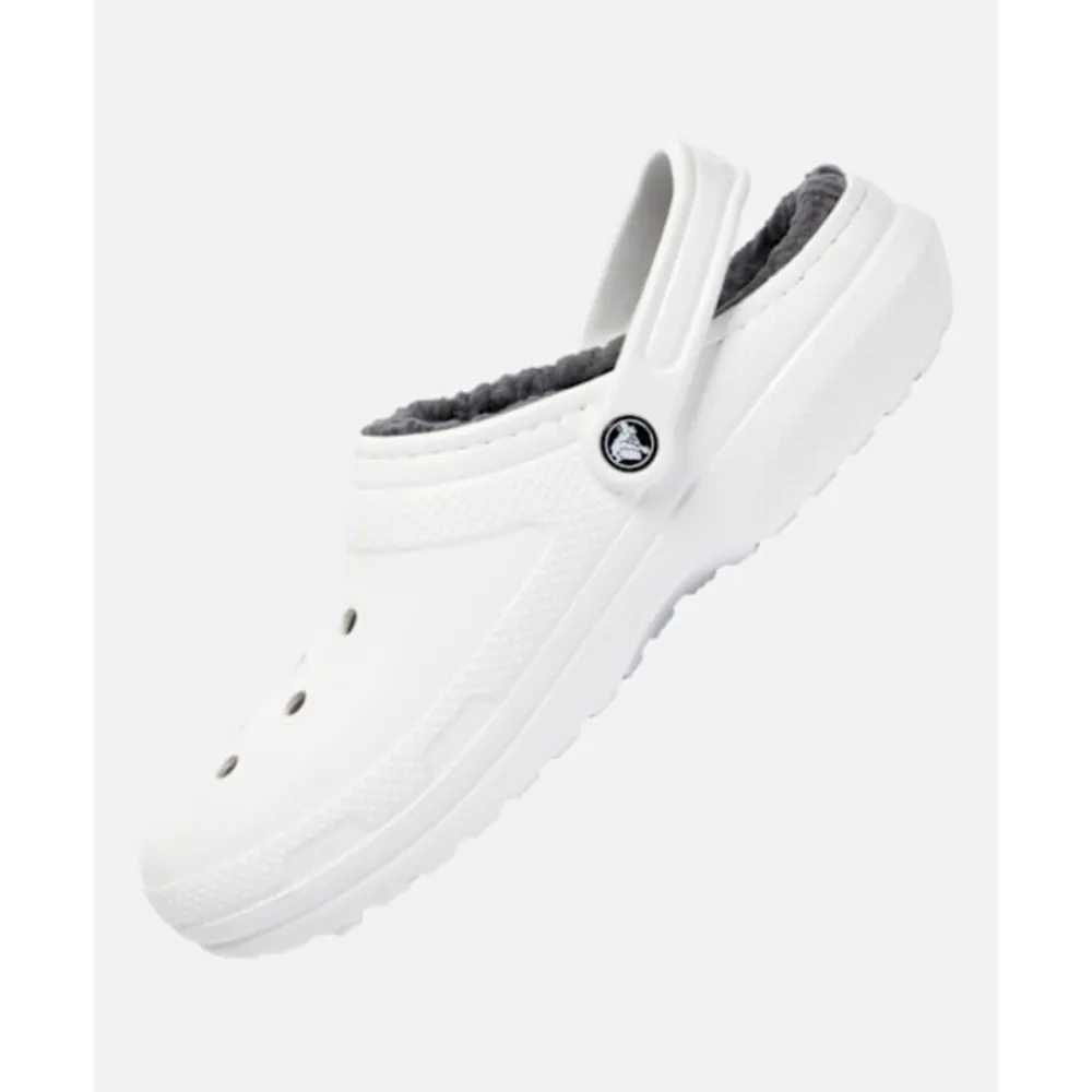Best Crocs Adults Classic Fuzz Lined Clog White
