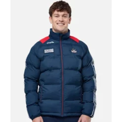 New O'Neills Adults Cork Dynamo Padded Jacket Navy