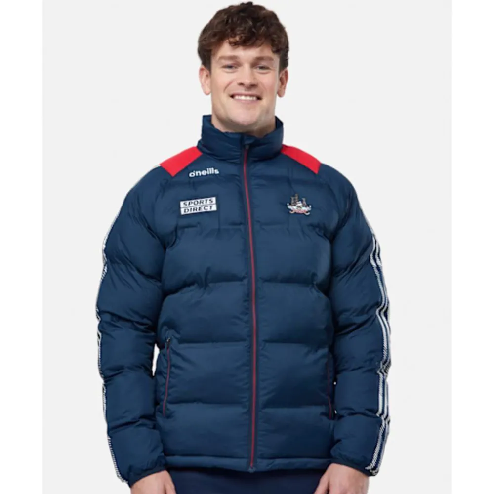 New O'Neills Adults Cork Dynamo Padded Jacket Navy