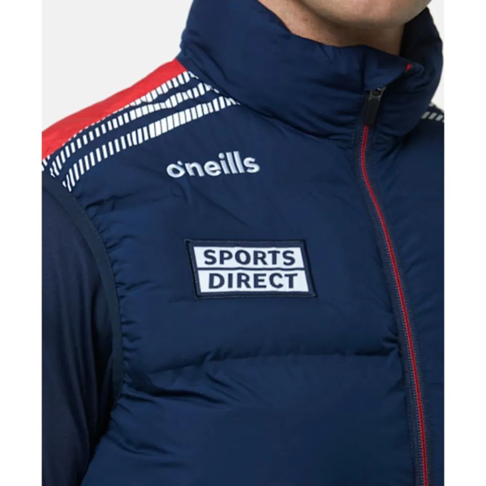 Sale O'Neills Adults Cork Dynamo Padded Gilet Navy