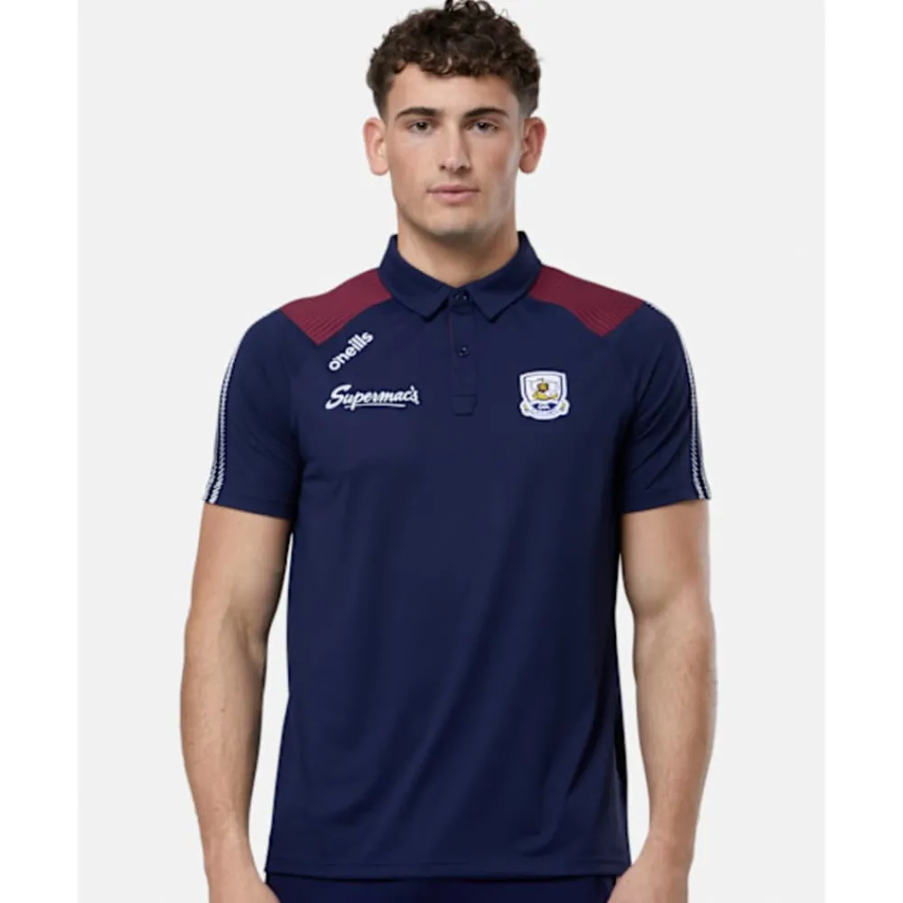 Best O'Neills Adults Galway Dynamo Polo Shirt Navy