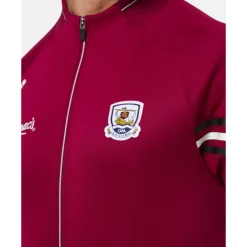 Sale O'Neills Adults Galway Weston Full Zip Hybrid Top Purple