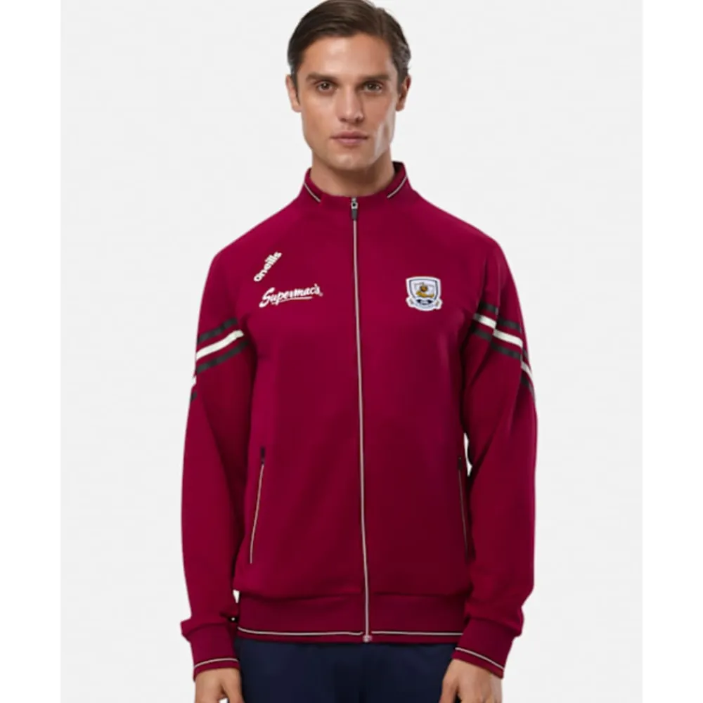 Sale O'Neills Adults Galway Weston Full Zip Hybrid Top Purple