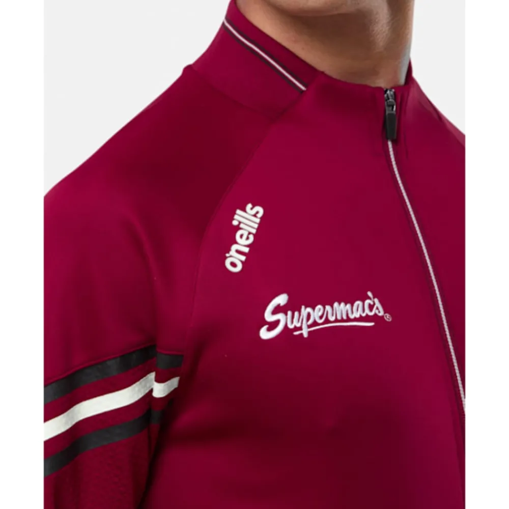 Sale O'Neills Adults Galway Weston Full Zip Hybrid Top Purple