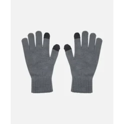 New Under Armour Adults Halftime Gloves Grey
