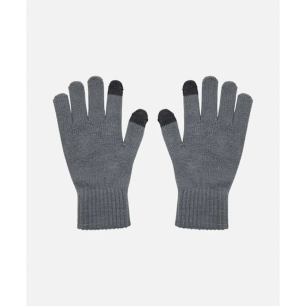 New Under Armour Adults Halftime Gloves Grey