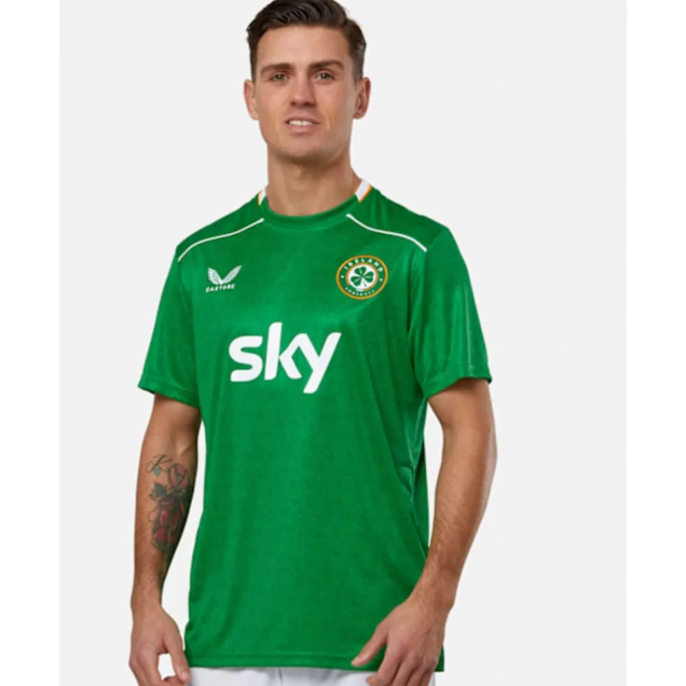 Fashion Castore Adults Ireland Home Jersey Green