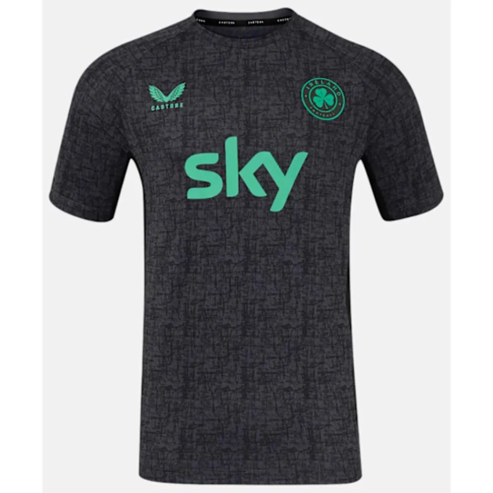 Hot Castore Adults Ireland Performance T-Shirt Black
