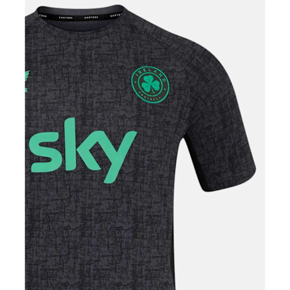 Hot Castore Adults Ireland Performance T-Shirt Black