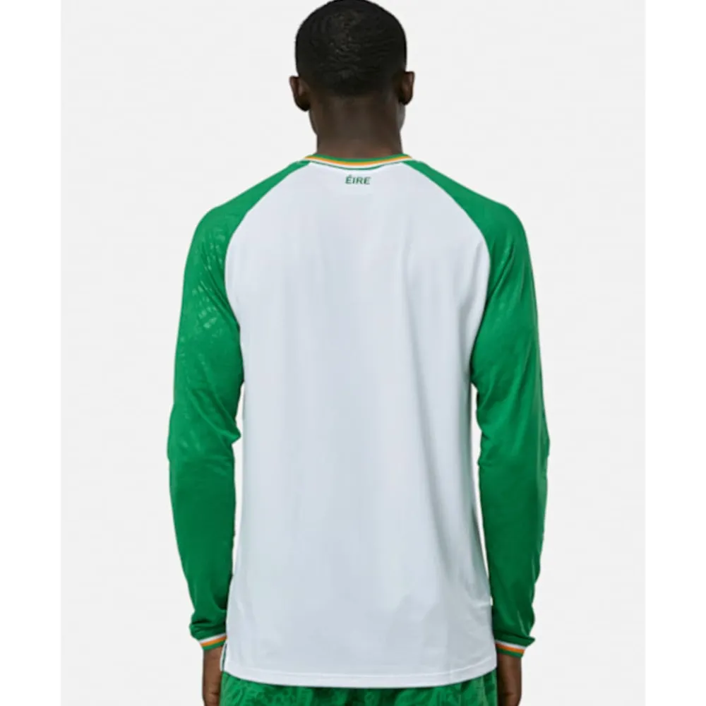 Outlet Castore Adults Ireland Pro Third Long Sleeve Jersey White