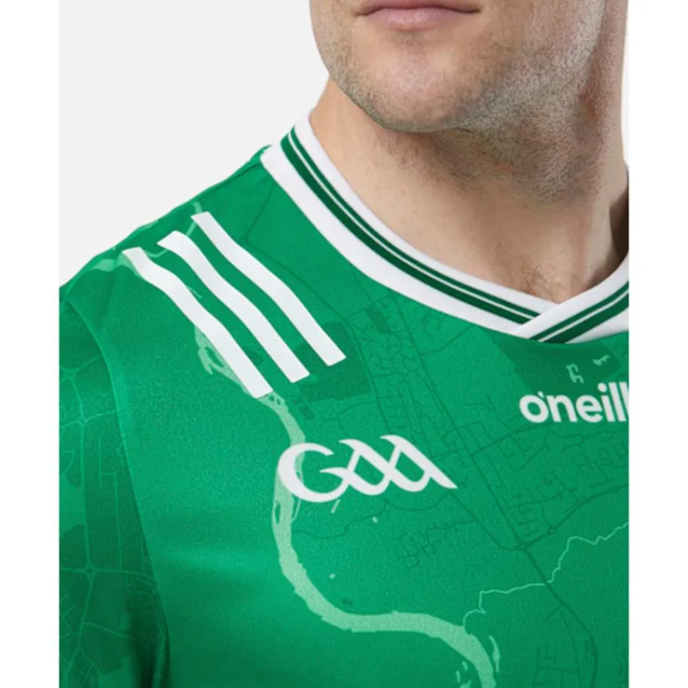 Fashion O'Neills Adults Limerick 24/25 Home Jersey Green