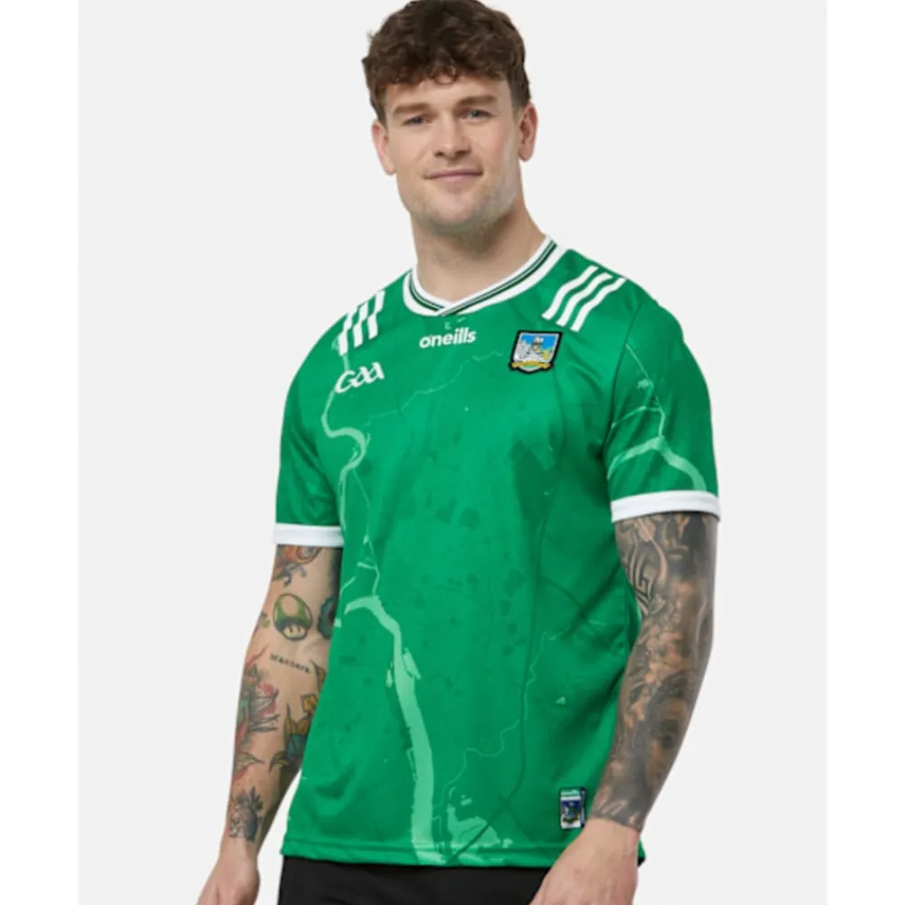 Fashion O'Neills Adults Limerick 24/25 Home Jersey Green