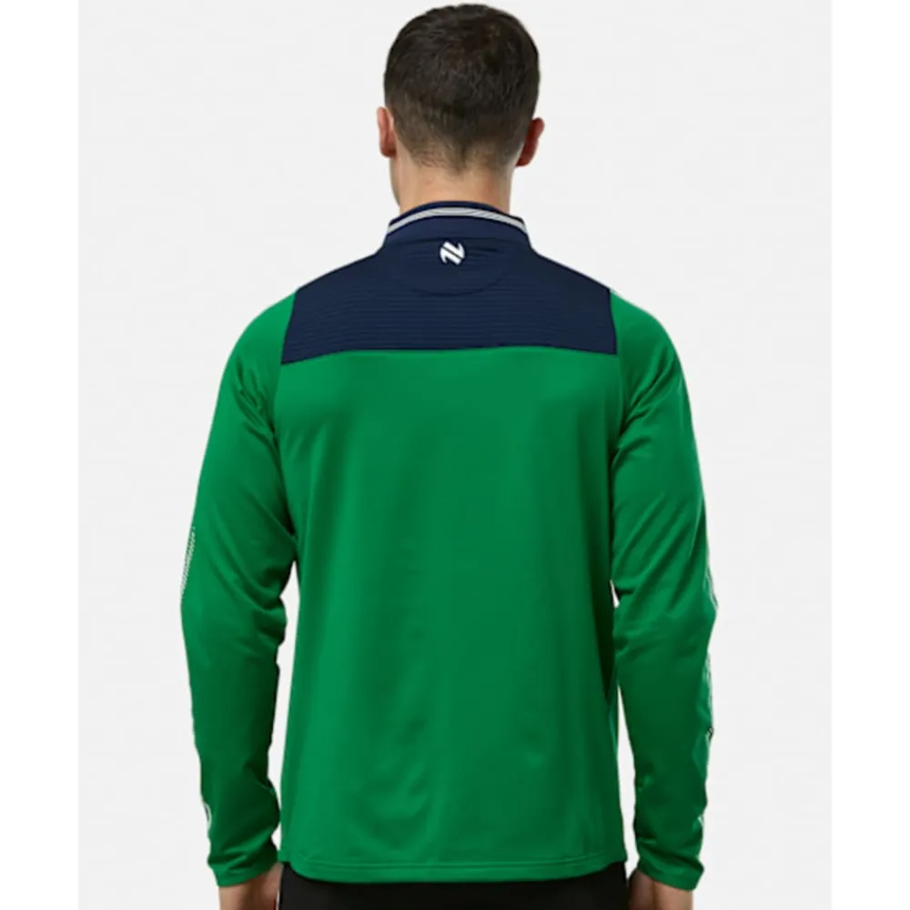 Discount O'Neills Adults Limerick Dynamo Half Zip Top Green