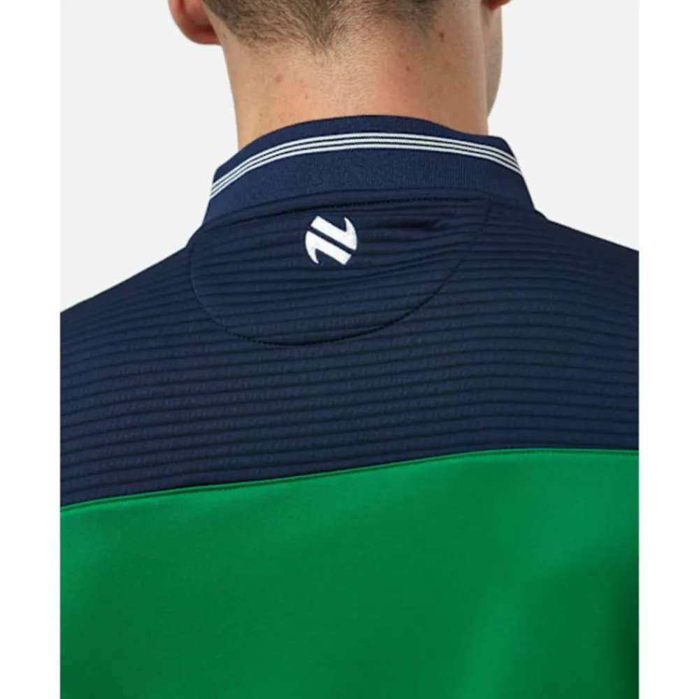 Discount O'Neills Adults Limerick Dynamo Half Zip Top Green