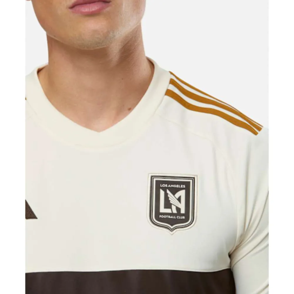Outlet adidas Adults Los Angeles FC 24/25 Third Jersey Cream