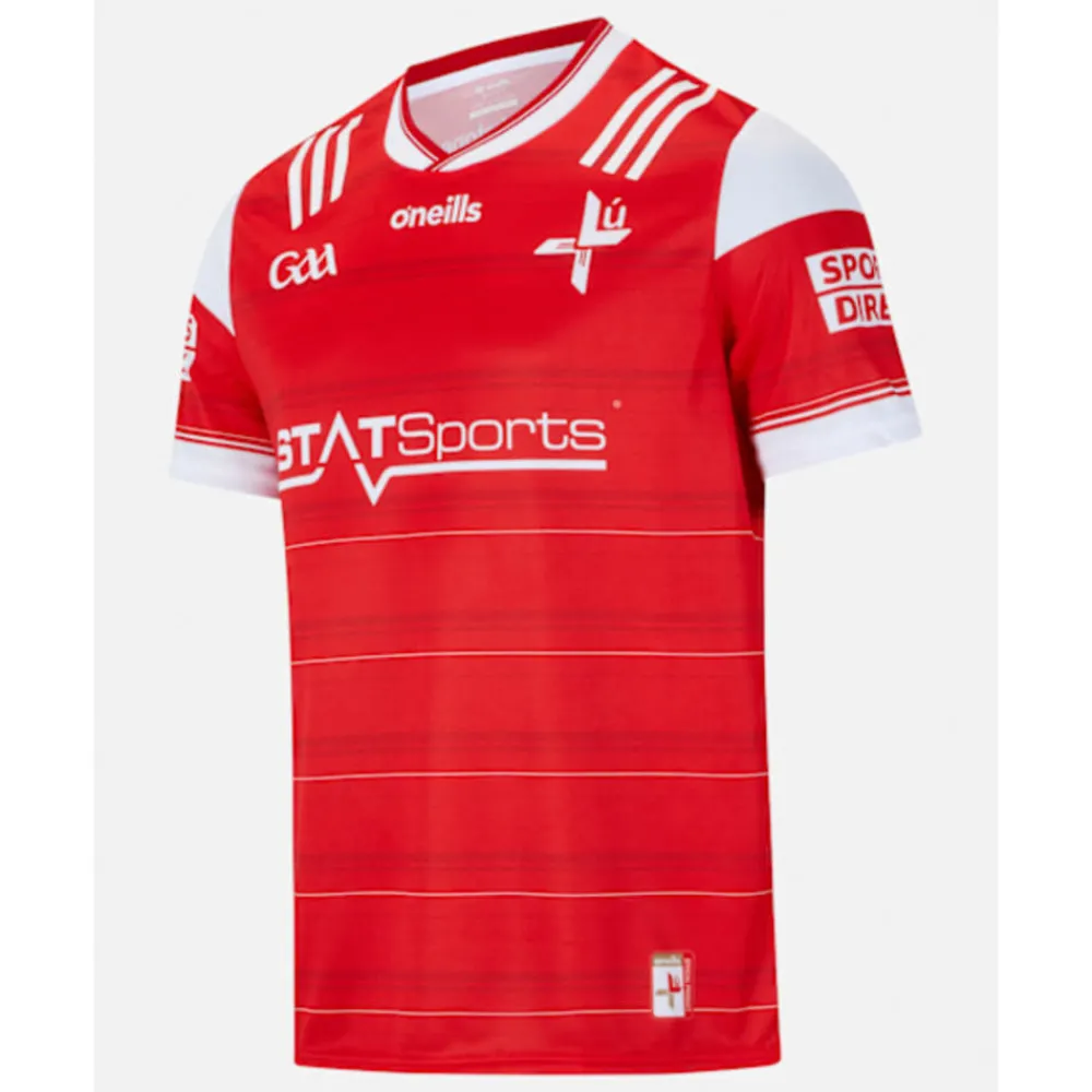 Discount O'Neills Adults Louth 25/26 Home Jersey Red