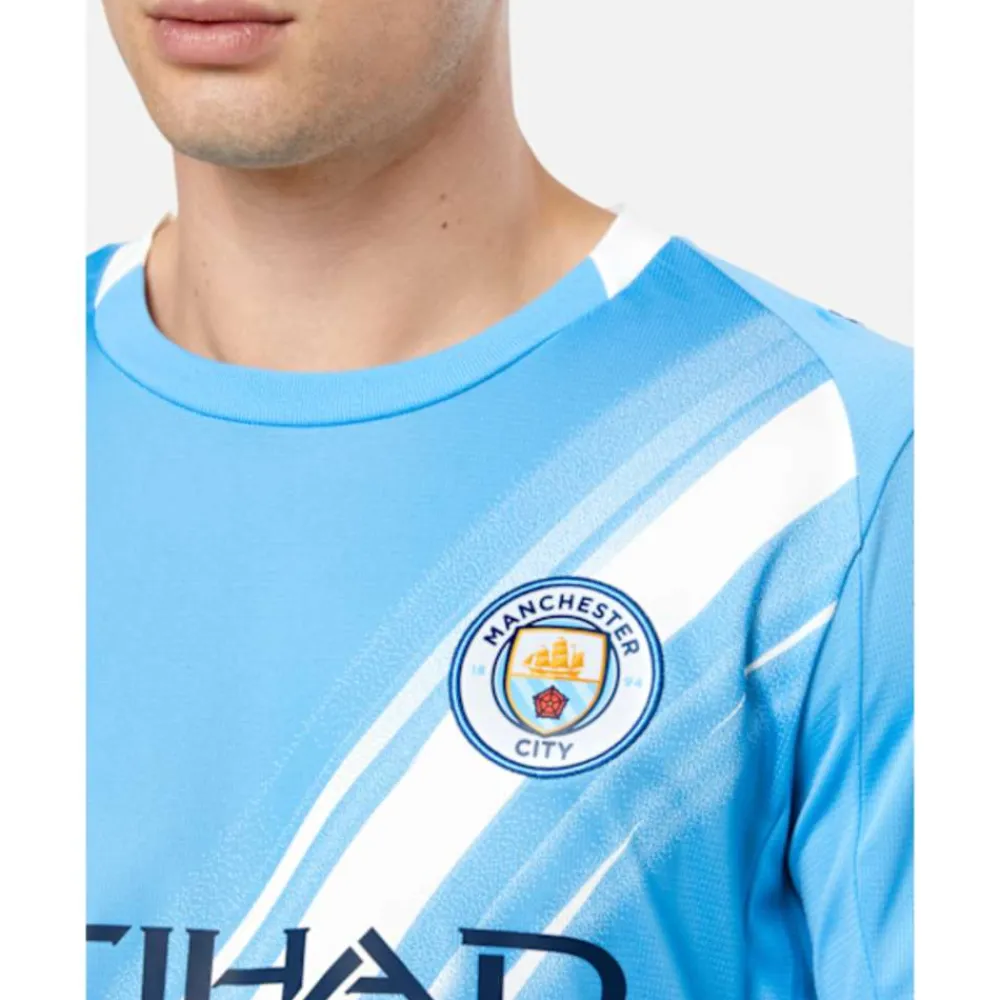 Discount Puma Adults Manchester City Home Jersey 25/26 Blue