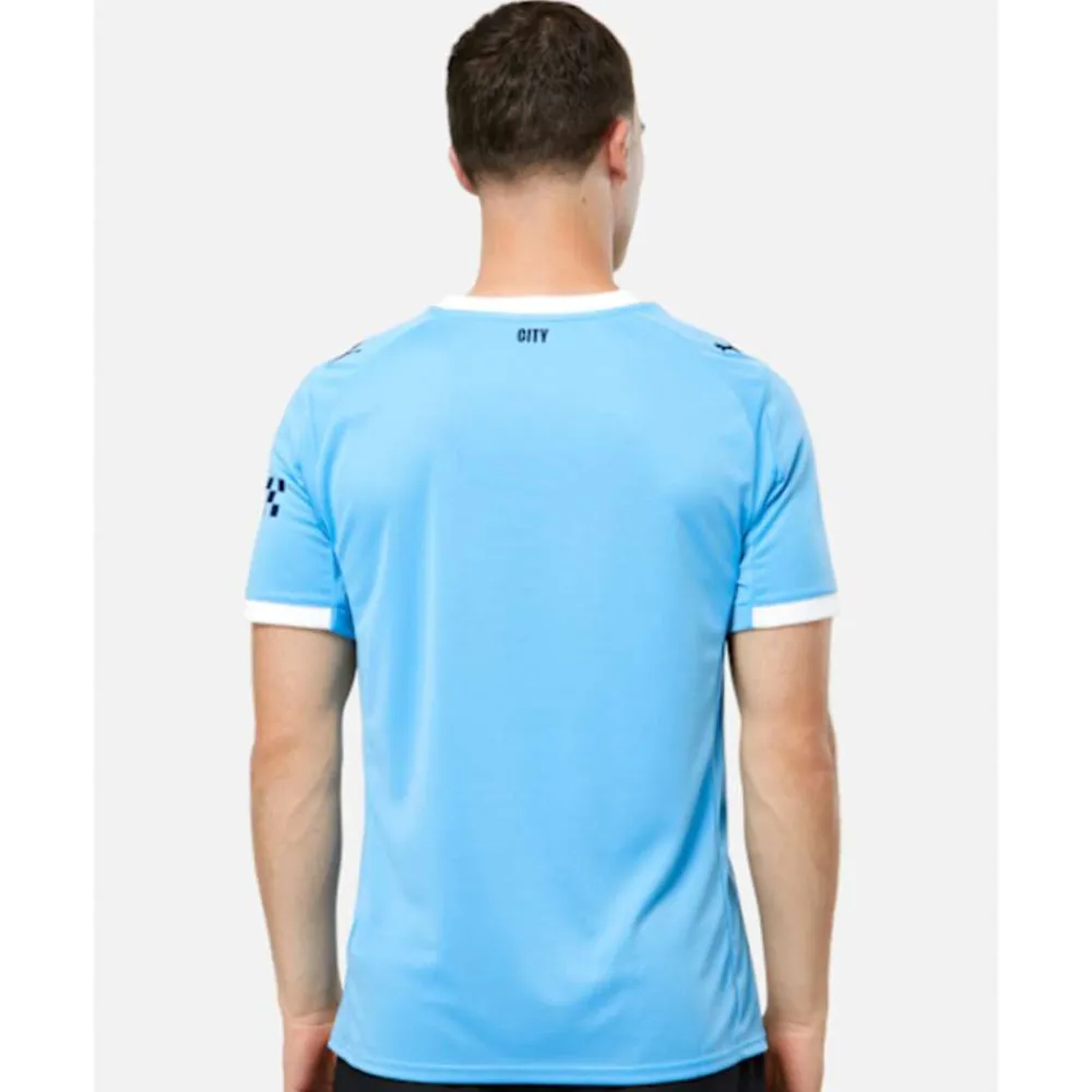 Discount Puma Adults Manchester City Home Jersey 25/26 Blue