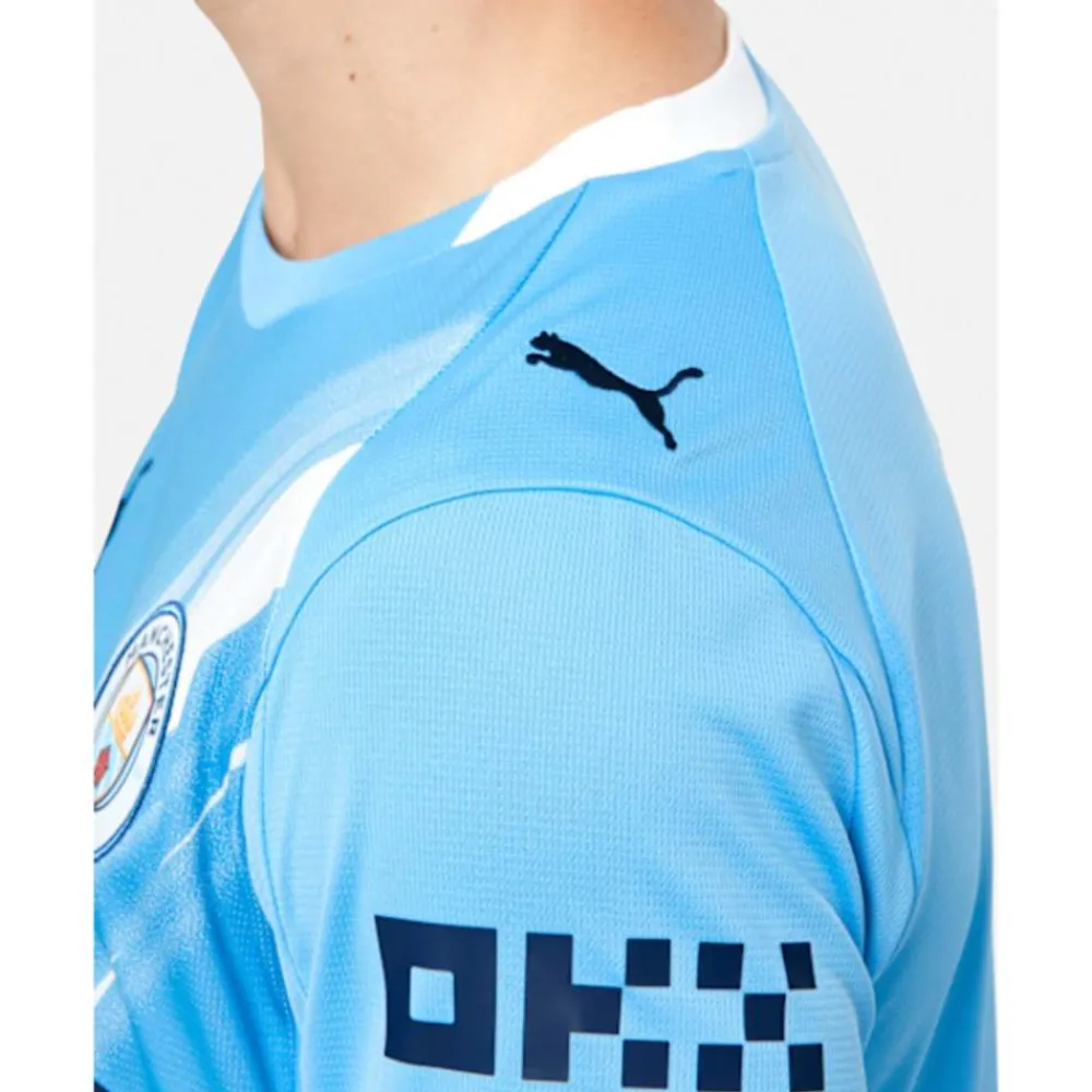 Discount Puma Adults Manchester City Home Jersey 25/26 Blue