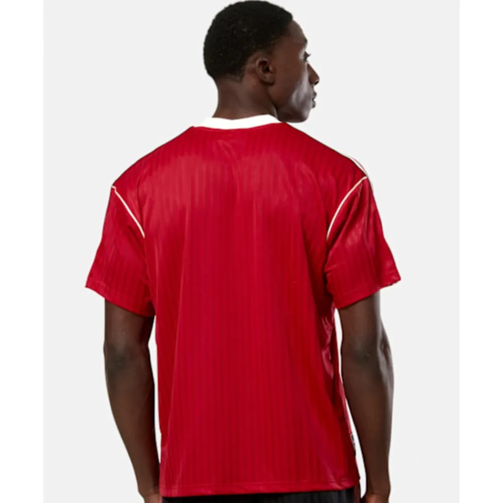 Discount adidas Adults Manchester United Icon Jersey Red