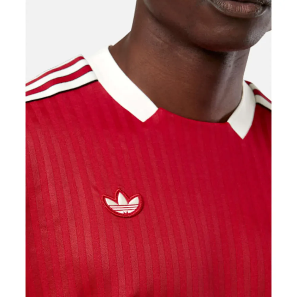 Discount adidas Adults Manchester United Icon Jersey Red