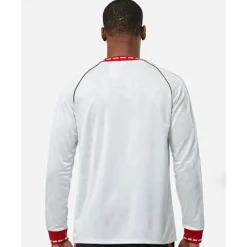 Best adidas Adults Manchester United Long Sleeve Away Jersey 91 White